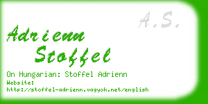 adrienn stoffel business card